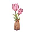 Drevený kvet - Tulipán