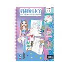 Zošit so šablónami: Modelky - Kvído