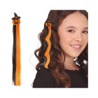 Sponka do vlasov s farebným príčeskom – Tekvica 40 cm