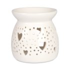 Porcelánová aromalampa – Srdiečka