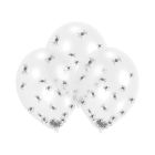 Balóniky latexové Pavúky transparentné 6 ks