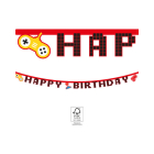 Banner Happy Birthday Game párty