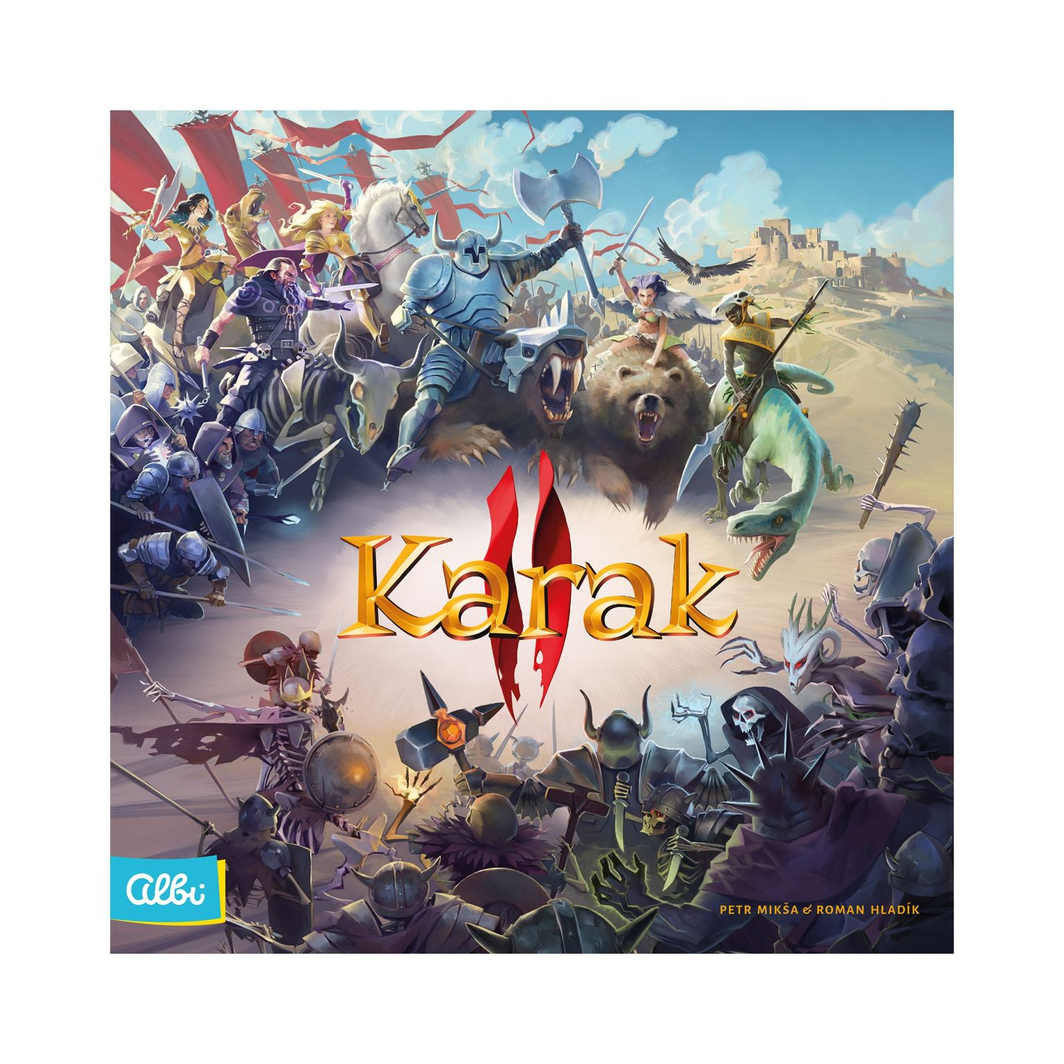 Extension Karak – Miniature Set De 6 Pièces – Pour Agrandir Le Jeu De Société Karak (Jeu De Base Requis)