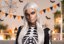 Halloweenske kostýmy a doplnky
