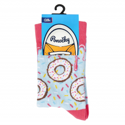Farebné ponožky - Donuty