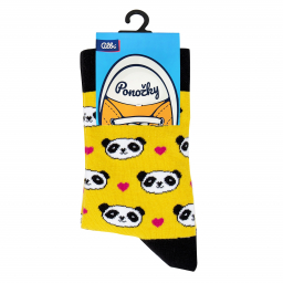 Farebné ponožky - Pandy
