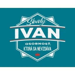 Plechový hrnček - Ivan