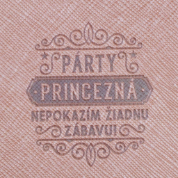 Listová kabelka - Párty princezná