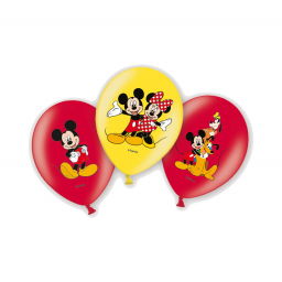 Balóniky latexové Mickey Mouse 6 ks