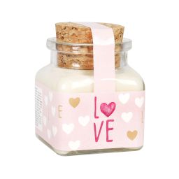 Masážní svíčka Růže - LOVE