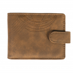 Peňaženka - Hnedá na zapínanie