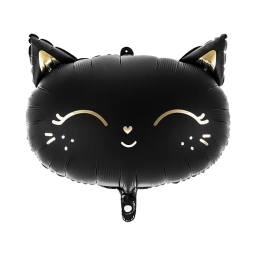Balónik fóliový čierna mačka