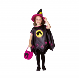 Kostým dievčenský čarodejnica veľ.S (3-4 roky)