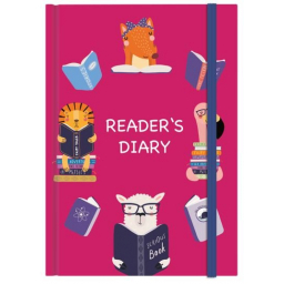 Denník - Reader's diary ružový