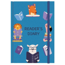Denník - Reader's diary modrý
