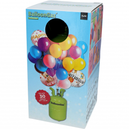 Hélium na 30 balónov