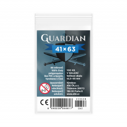 Obaly na karty Guardian pro karty 41 × 63 mm - 100 ks