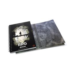 RPG Kniha so zmazateľným povrchom - A3 - štvorce
