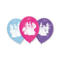 Balóniky latexové Disney princezné 6 ks