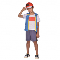 Kostým chlapčenský Pokemon Ash 4-6 rokov