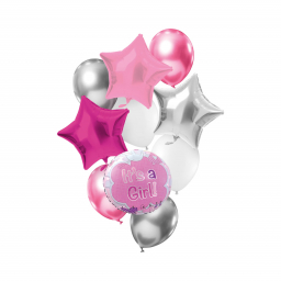 Súprava balónov na baby shower - It's a girl