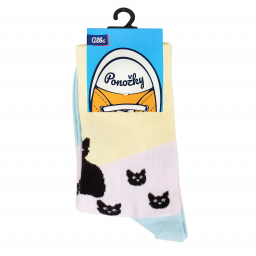 Farebné ponožky - Mačky