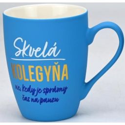 Zamatový hrnček Správna kolegyňa