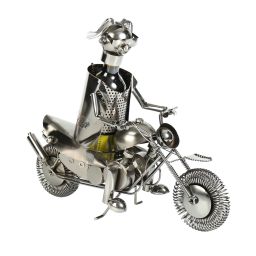 Stojan na fľašu - Motorkár
