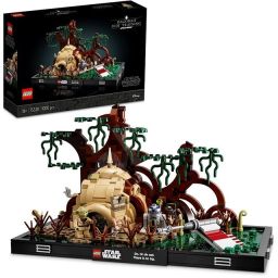 LEGO® Star Wars™ Jediský tréning na planéte Dagobah™ – dioráma