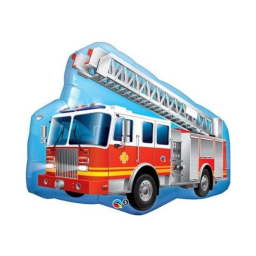 Balónik fóliový hasičské auto