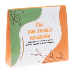 Čaj pre skvelú kolegyňu