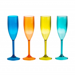 Set plastových pohárov - Šampanské