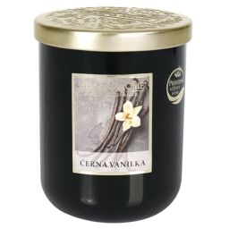 Čierna vanilka - veľká sviečka
