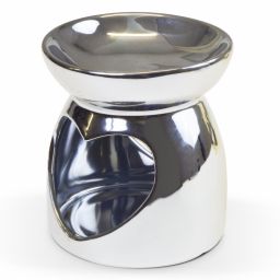 Aróma lampa metalická strieborná