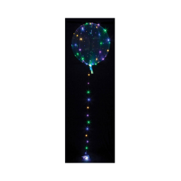 Balónik bublina s LED farebným osvetlením
