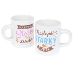 Dvojica espresso hrnčekov - Starká a starký