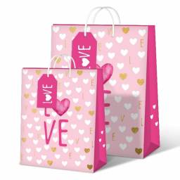 Darčekové tašky - Love