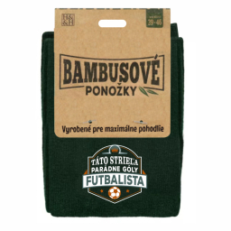 Bambusové ponožky - Futbalista