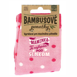 Bambusové ponožky - Maminka