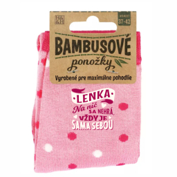 Bambusové ponožky - Lenka