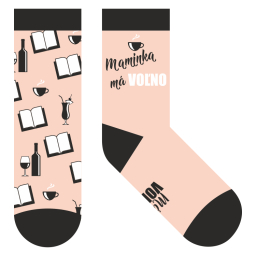 Ponožky - Mamina má voľno veľ. 35-38