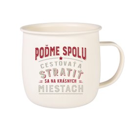 Outdoorový hrnček - Poďme spolu cestovať