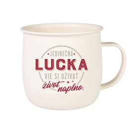 Outdoorový hrnček - Lucka