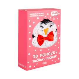 3D ponožky - Tučniak