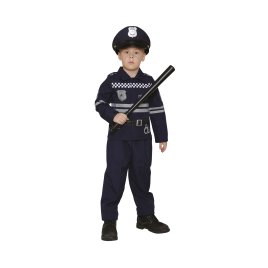 Kostým detský Policajt s obuškom veľ. 3-4 roky