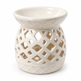 Porcelánová aromalampa – Geometrická sieť