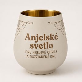 Zrkadlový svietnik - Anjelské svetlo