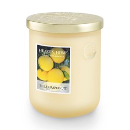 Biely grapefruit - veľká sviečka