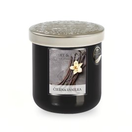 Čierna vanilka - stredná sviečka