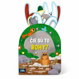 Detská zvuková pop-up kniha – Čie sú to rohy?